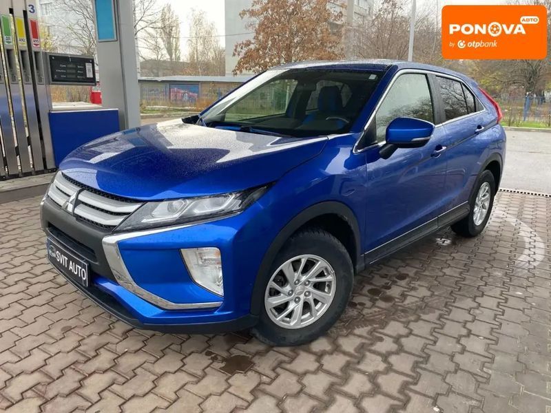 Mitsubishi Eclipse Cross, 2018 р., Бензин, 126 тис. км, Позашляховик / Кросовер, Синій, Миколаїв AT-10404786 фото
