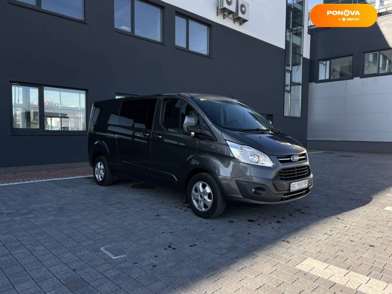 Ford Tourneo Custom, 2017, Дизель, 2 л., 163 тыс. км, Минивен, Серый, Львов 16899 фото