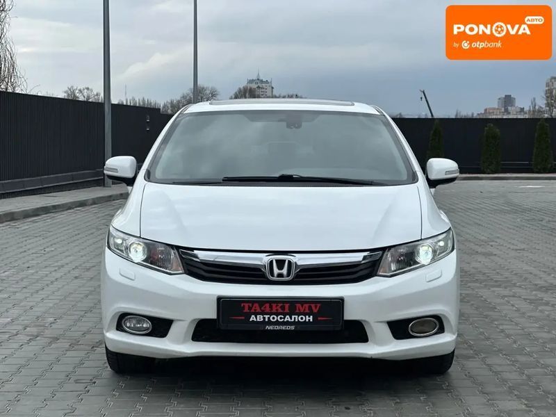 Honda Civic, 2012 р., Бензин, 125 тис. км, Седан, Білий, Дніпро (Дніпропетровськ) AT-10412281 фото