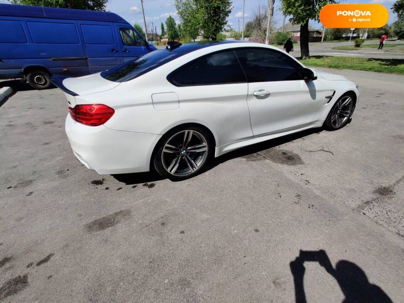 BMW M4, 2016, Бензин, 2.98 л., 134 тыс. км, Купе, Белый, Черкассы Cars-Pr-61767 фото