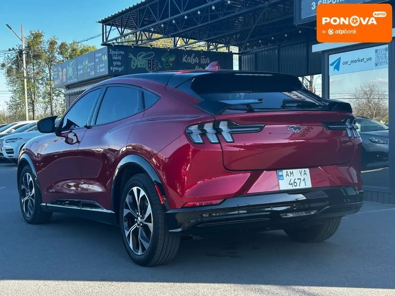 Ford Mustang Mach-E, 2020 р., Електро, 52 тис. км, Позашляховик / Кросовер, Червоний, Житомир AT-10416576 фото