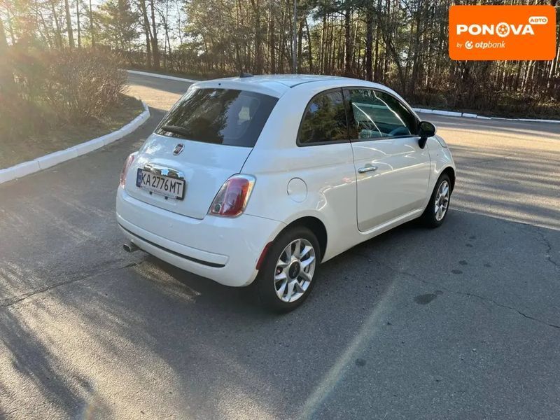Fiat 500, 2017 г., Бензин, 190 тыс. км, Купе, Белый, Киев AT-10418340 фото