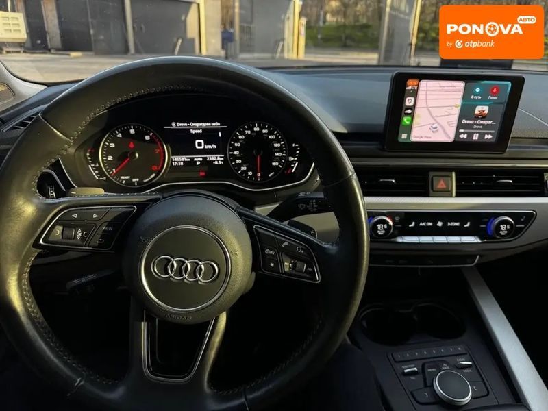 Audi A4, 2016 р., Бензин, 144 тис. км, Седан, Білий, Дніпро (Дніпропетровськ) AT-10418060 фото