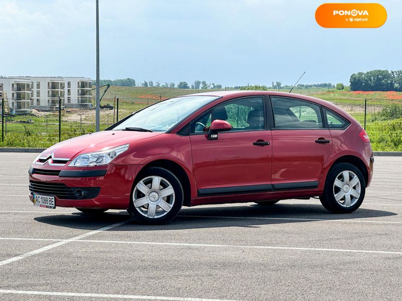 Citroen C4, 2008, Бензин, 1.6 л., 154 тис. км, Хетчбек, Червоний, Рівне 101005 фото