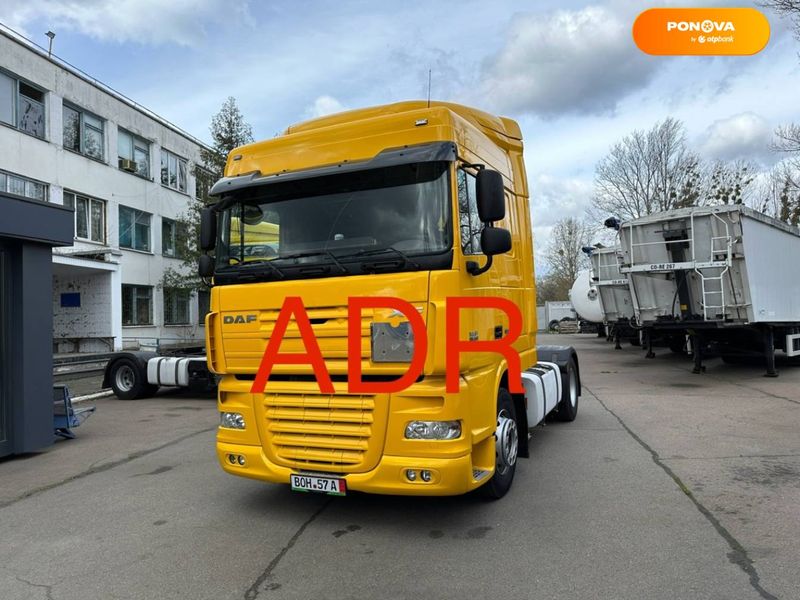 DAF XF 105, 2013, Дизель, 12.9 л., 1200 тыс. км, Тягач, Желтый, Киев 40116 фото