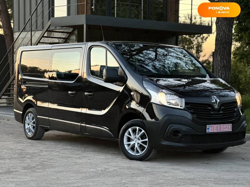 Renault Trafic, 2016, Дизель, 1.6 л., 314 тис. км, Мінівен, Чорний, Дубно 41483 фото