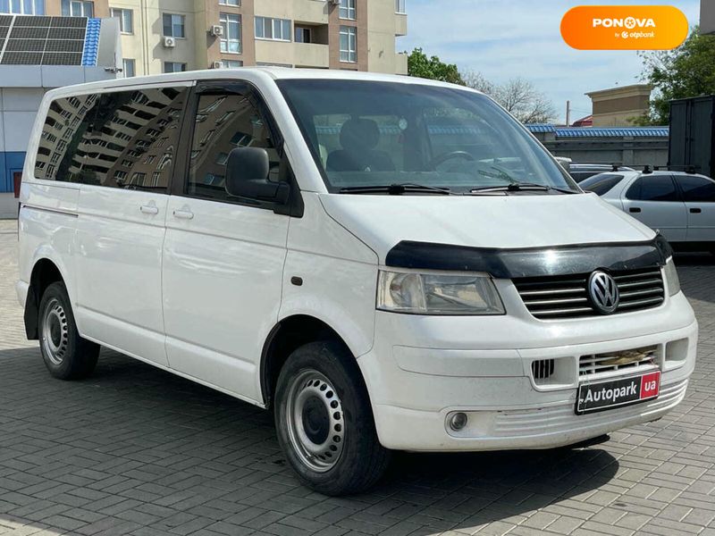 Volkswagen Transporter, 2005, Дизель, 1.9 л., 367 тис. км, Мінівен, Білий, Одеса 39210 фото