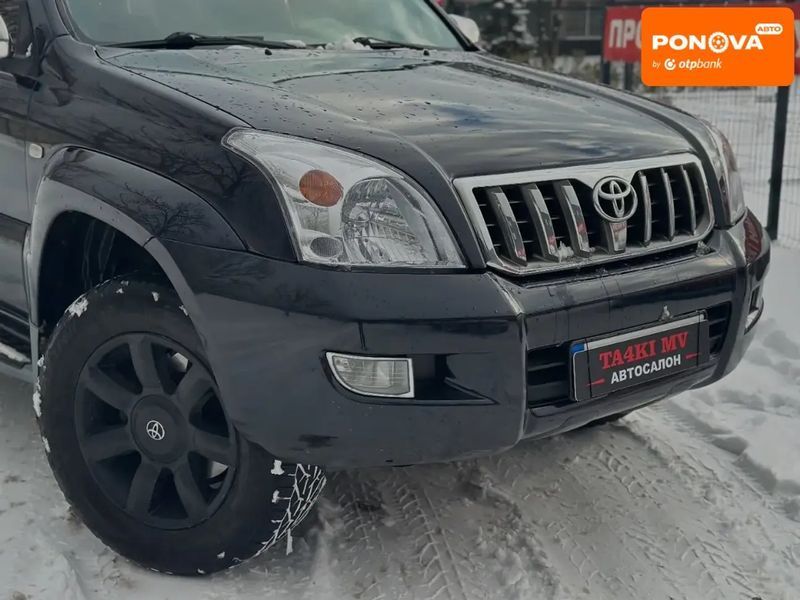 Toyota Land Cruiser Prado, 2005 г., Газ пропан-бутан / Бензин, 260 тыс. км, Внедорожник / Кроссовер, Чорный, Днепр (Днепропетровск) AT-10406762 фото
