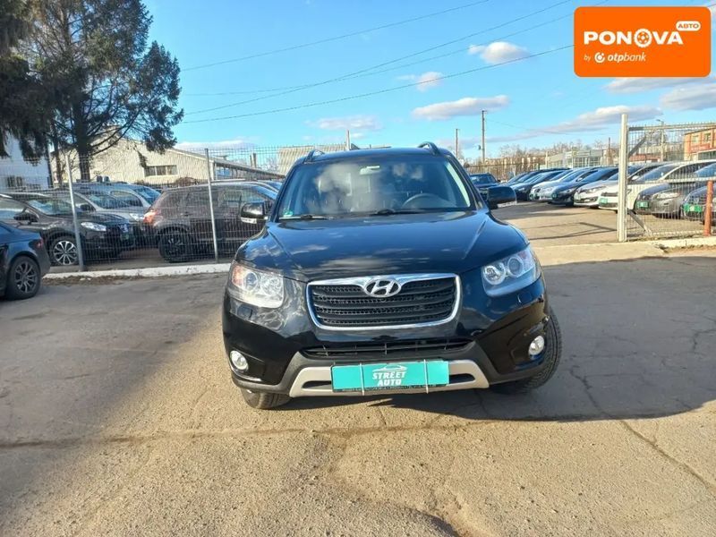 Hyundai Santa FE, 2012 г., Дизель, 215 тыс. км, Внедорожник / Кроссовер, Чорный, Полтава AT-10409010 фото