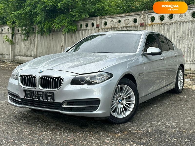 BMW 5 Series, 2013, Дизель, 2 л., 190 тыс. км, Седан, Серый, Киев Cars-Pr-67923 фото