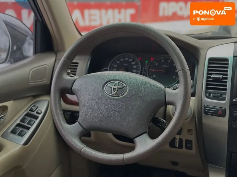 Toyota Land Cruiser Prado, 2005 г., Газ пропан-бутан / Бензин, 260 тыс. км, Внедорожник / Кроссовер, Чорный, Днепр (Днепропетровск) AT-10406762 фото