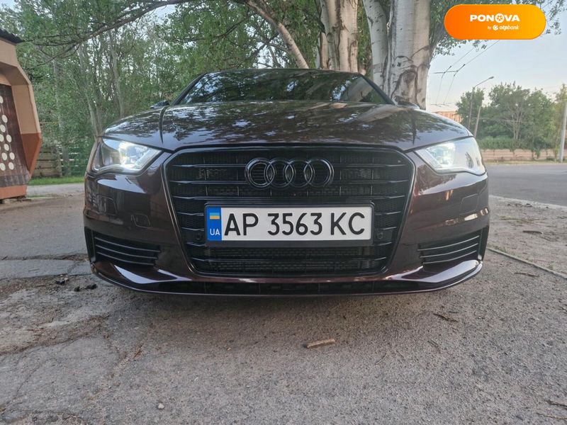 Audi A3, 2014, Бензин, 1.8 л., 198 тыс. км, Седан, Красный, Запорожье Cars-Pr-68976 фото