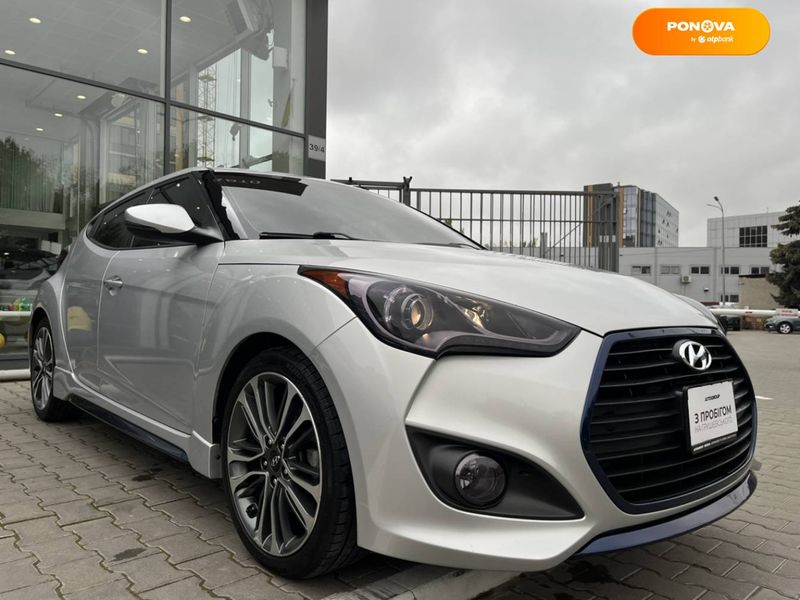 Hyundai Veloster, 2015, Бензин, 1.59 л., 116 тис. км, Хетчбек, Сірий, Одеса 38210 фото