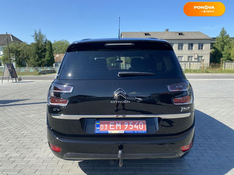 Citroen C4 Picasso, 2018, Дизель, 1.6 л., 173 тис. км, Мікровен, Чорний, Лопатин 111246 фото