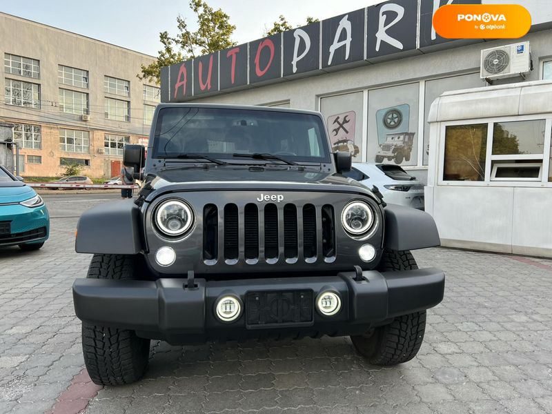 Jeep Wrangler, 2017, Бензин, 3.6 л., 53 тис. км, Позашляховик / Кросовер, Сірий, Одеса 46020 фото