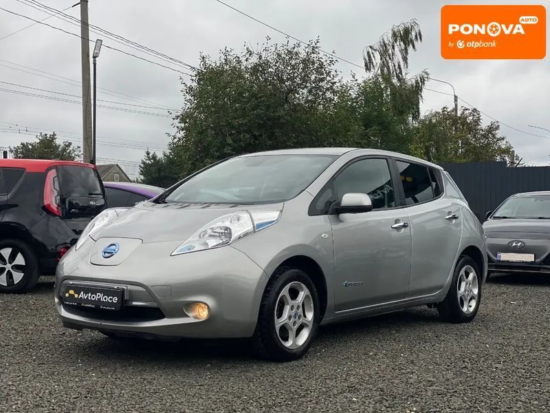 Nissan Leaf, 2017 р., Електро, 125 тис. км, Хетчбек, Сірий, Луцьк AT-10401739 фото