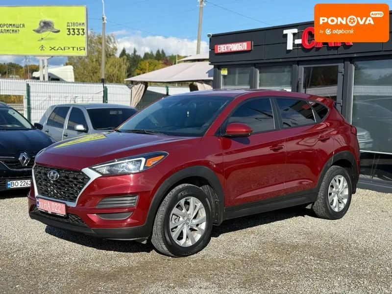 Hyundai Tucson, 2019 р., Бензин, 129 тис. км, Позашляховик / Кросовер, Червоний, Тернопіль AT-10403557 фото