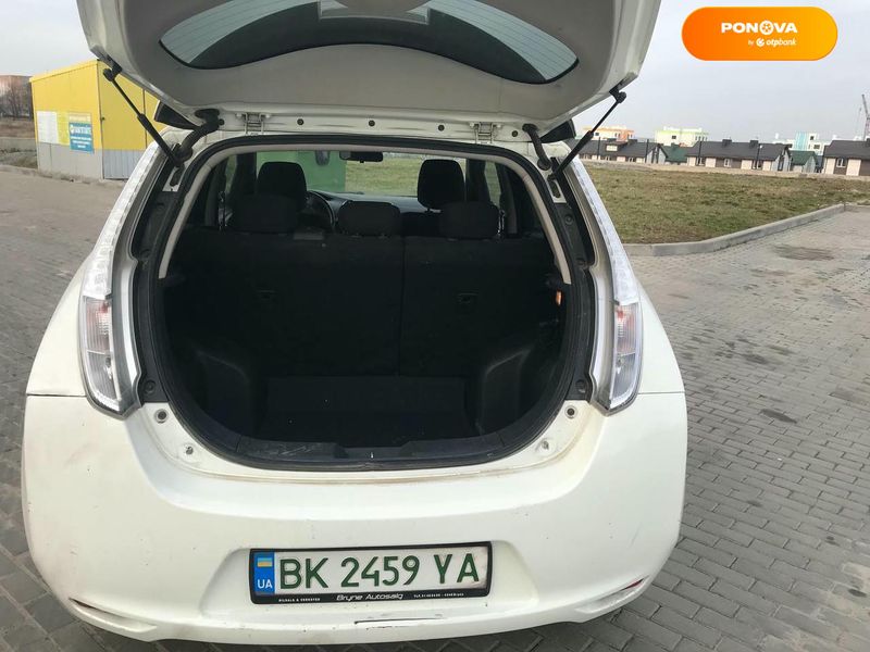 Nissan Leaf, 2015, Електро, 134 тис. км, Хетчбек, Білий, Рівне Cars-Pr-144142 фото