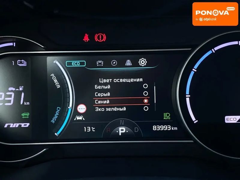 Kia Niro, 2020 г., Електро, 83 тыс. км, Внедорожник / Кроссовер, Чорный, Сопошин AT-10400060 фото