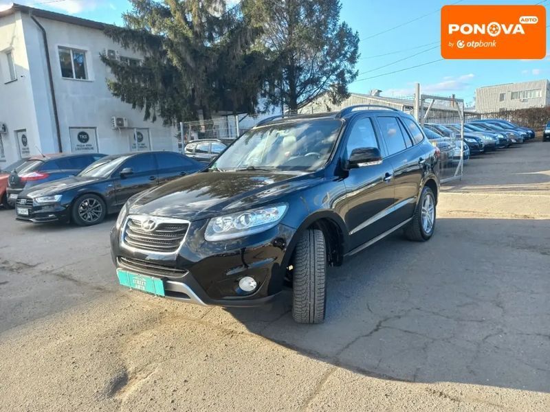 Hyundai Santa FE, 2012 г., Дизель, 215 тыс. км, Внедорожник / Кроссовер, Чорный, Полтава AT-10409010 фото