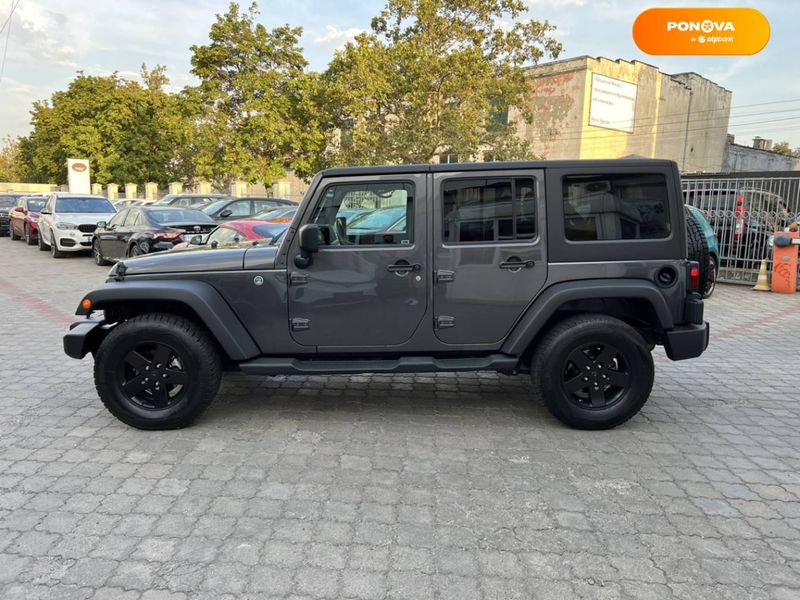 Jeep Wrangler, 2017, Бензин, 3.6 л., 53 тис. км, Позашляховик / Кросовер, Сірий, Одеса 46020 фото