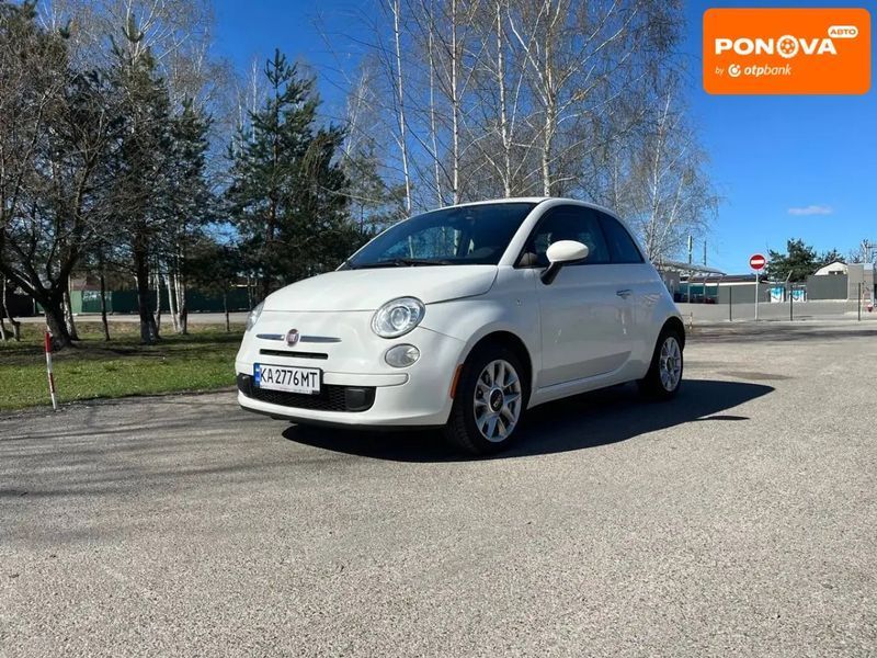 Fiat 500, 2017 г., Бензин, 190 тыс. км, Купе, Белый, Киев AT-10418340 фото