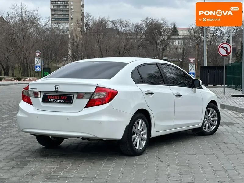 Honda Civic, 2012 р., Бензин, 125 тис. км, Седан, Білий, Дніпро (Дніпропетровськ) AT-10412281 фото