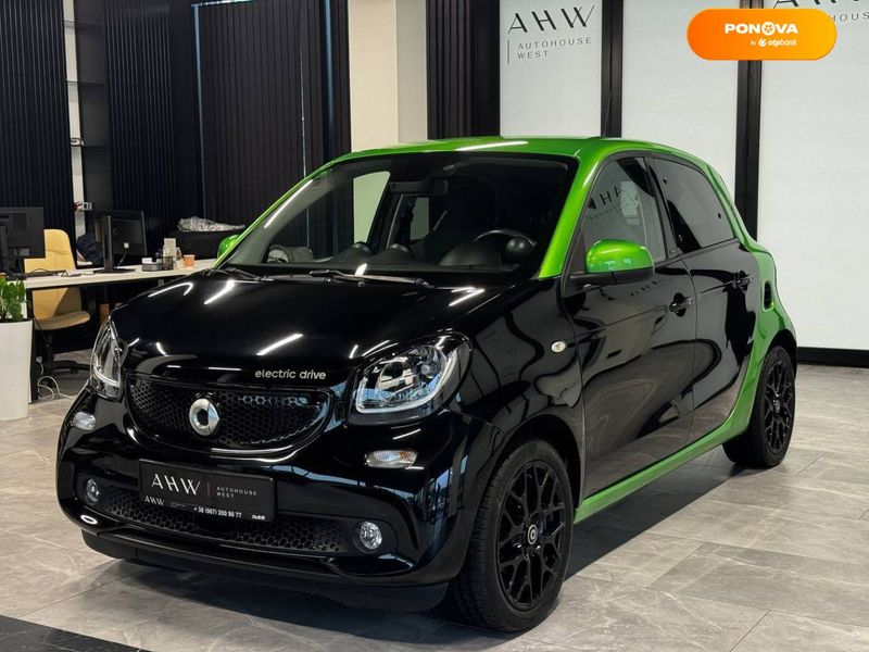 Smart Forfour, 2018, Електро, 39 тыс. км, Хетчбек, Чорный, Львов 107893 фото