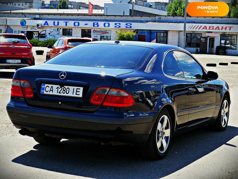 Mercedes-Benz CLK-Class, 1998, Газ пропан-бутан / Бензин, 3.2 л., 325 тис. км, Купе, Синій, Черкаси 110681 фото