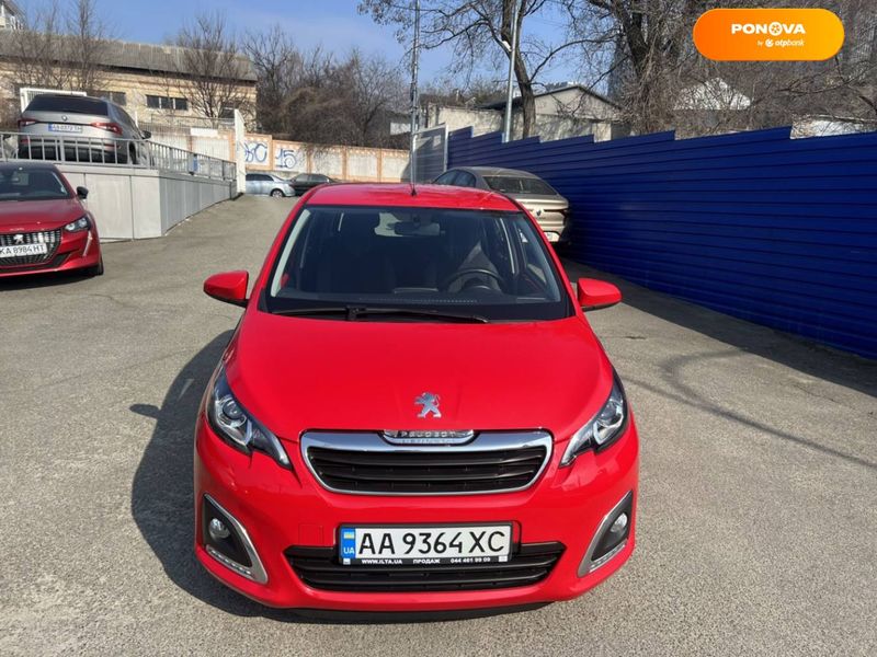 Peugeot 108, 2019, Бензин, 1 л., 46 тис. км, Хетчбек, Червоний, Київ 25256 фото