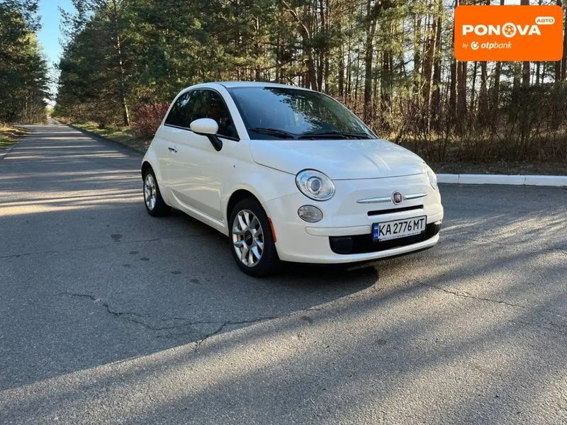 Fiat 500, 2017 г., Бензин, 190 тыс. км, Купе, Белый, Киев AT-10418340 фото
