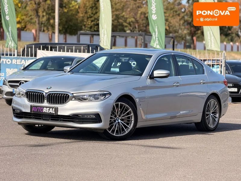 BMW 5 Series, 2018 г., Гибрид (HEV), 173 тыс. км, Седан, Серый, Кривой Рог AT-10428567 фото