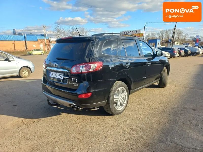 Hyundai Santa FE, 2012 г., Дизель, 215 тыс. км, Внедорожник / Кроссовер, Чорный, Полтава AT-10409010 фото