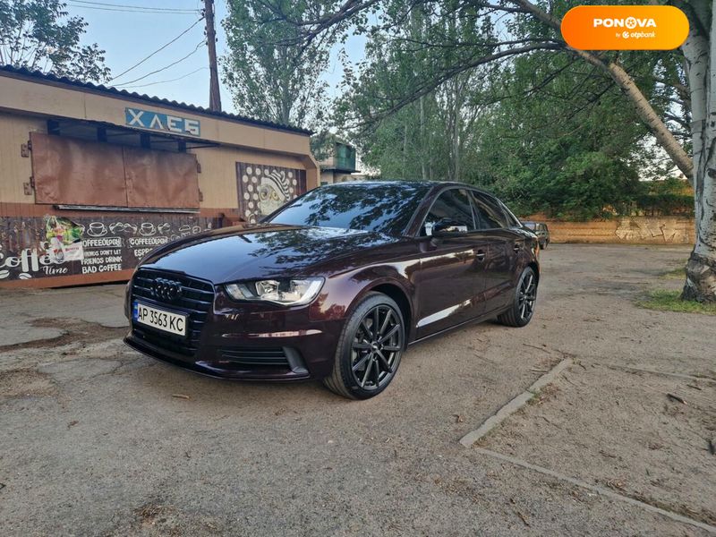 Audi A3, 2014, Бензин, 1.8 л., 198 тыс. км, Седан, Красный, Запорожье Cars-Pr-68976 фото