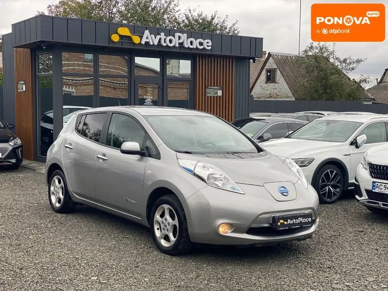 Nissan Leaf, 2017 р., Електро, 125 тис. км, Хетчбек, Сірий, Луцьк AT-10401739 фото