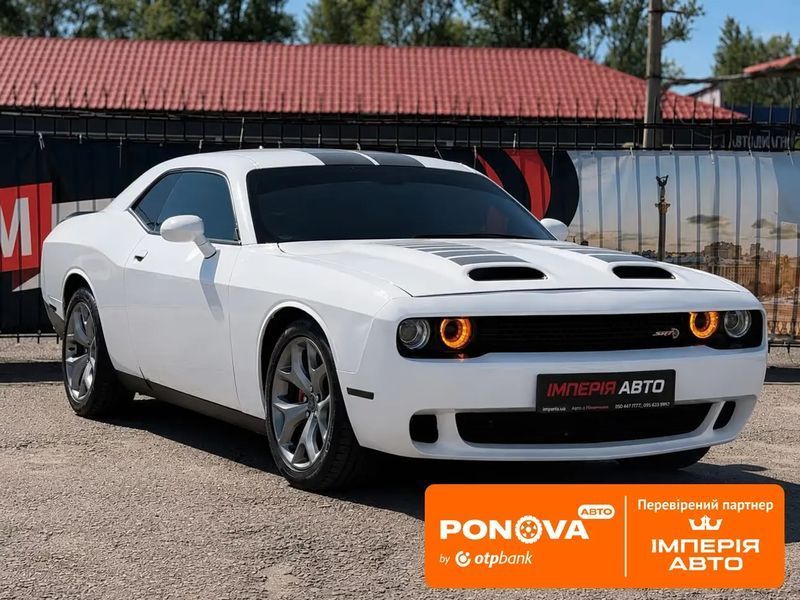 Dodge Challenger, 2016 р., Бензин, 100 тис. км, Купе, Білий, Київ AT-10430474 фото
