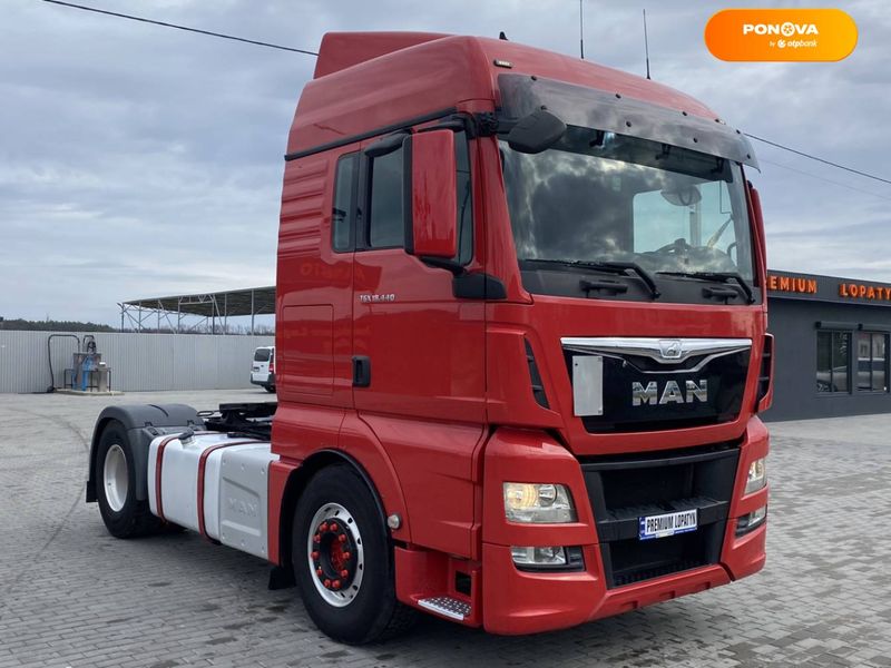 MAN TGX, 2015, Дизель, 12.5 л., 921 тыс. км, Тягач, Красный, Лопатин 100431 фото