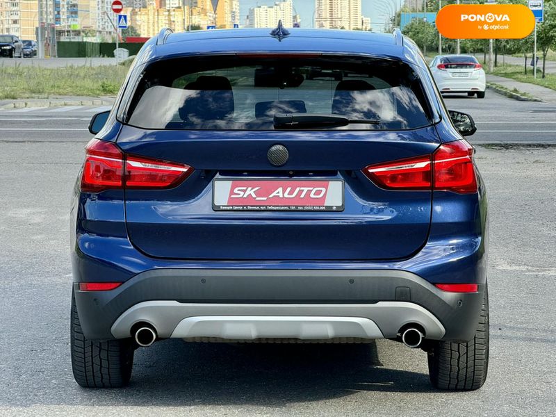 BMW X1, 2016, Бензин, 2 л., 130 тыс. км, Внедорожник / Кроссовер, Синий, Киев 111076 фото