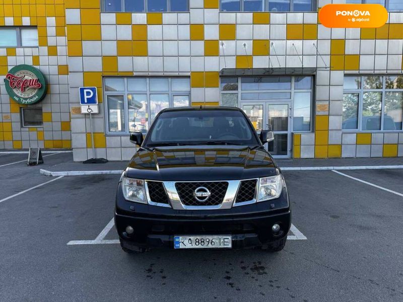 Nissan Navara, 2008, Дизель, 2.49 л., 300 тыс. км, Пікап, Чорный, Киев Cars-Pr-66232 фото