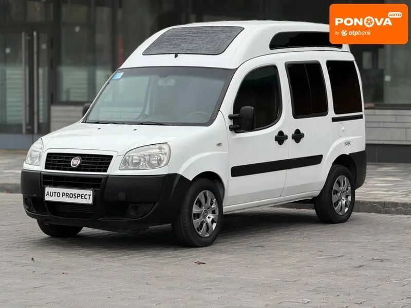 Fiat Doblo, 2009 р., Дизель, 283 тис. км, Мінівен, Білий, Кривий Ріг AT-10404582 фото