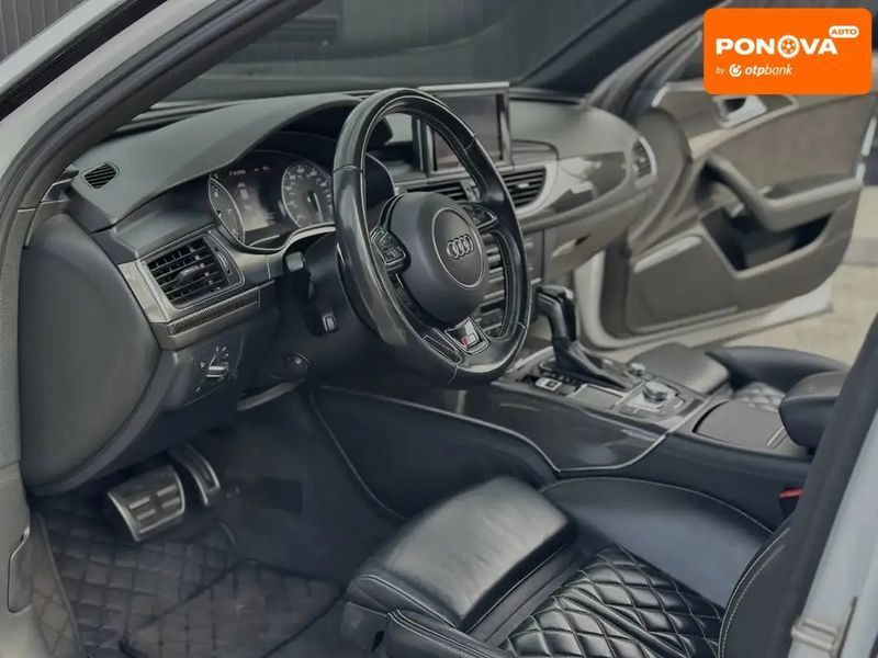 Audi S6, 2015 р., Бензин, 120 тис. км, Седан, Білий, Дніпро (Дніпропетровськ) AT-10428966 фото