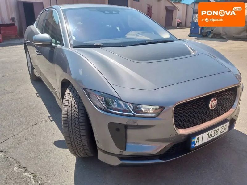 Jaguar I-Pace, 2019 р., Електро, 191 тис. км, Позашляховик / Кросовер, Сірий, Київ AT-10400288 фото