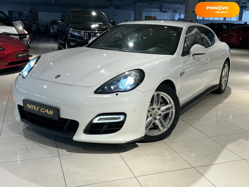 Porsche Panamera, 2012, Бензин, 4.81 л., 136 тис. км, Фастбек, Білий, Київ 43418 фото