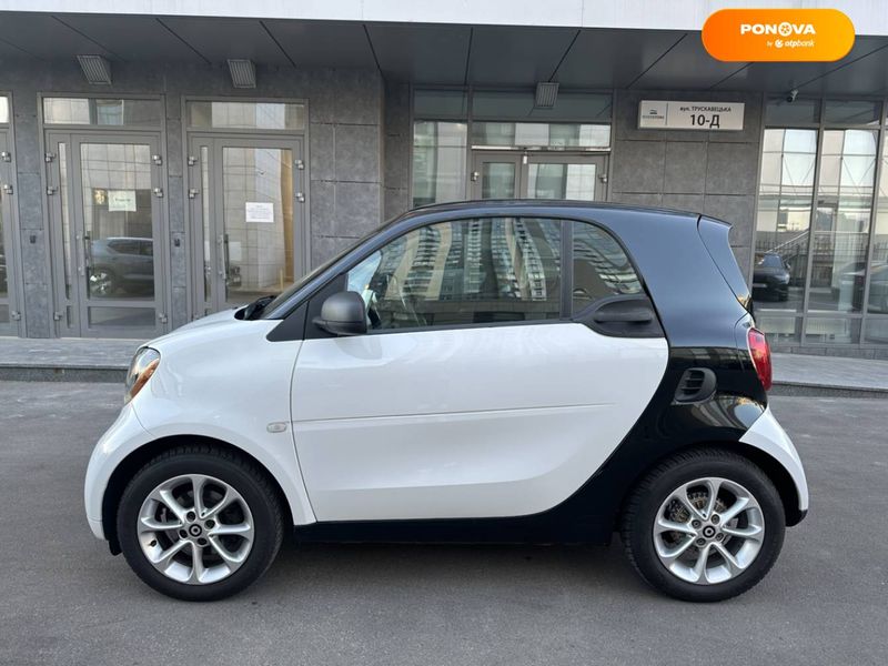 Smart Fortwo, 2015, Бензин, 1 л., 57 тыс. км, Купе, Белый, Киев Cars-Pr-64200 фото