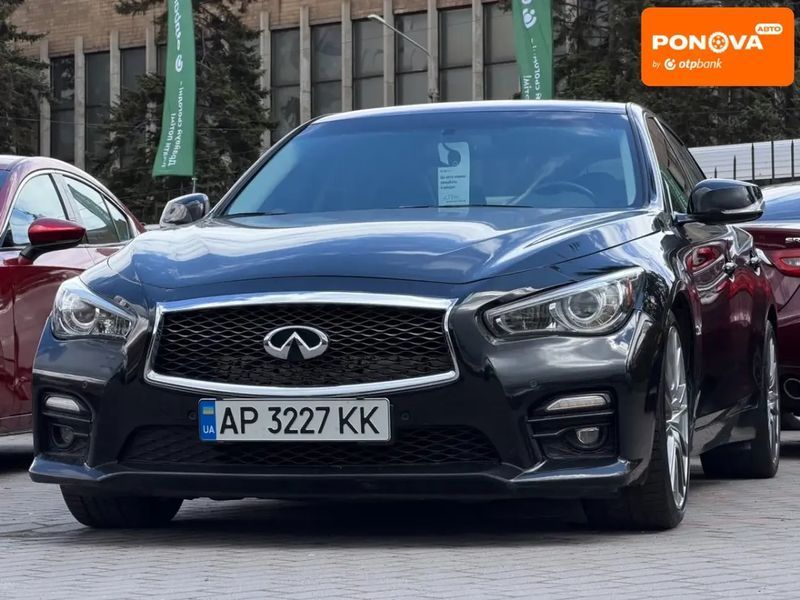 Infiniti Q50, 2017 р., Бензин, 102 тис. км, Седан, Чорний, Запоріжжя AT-10417858 фото