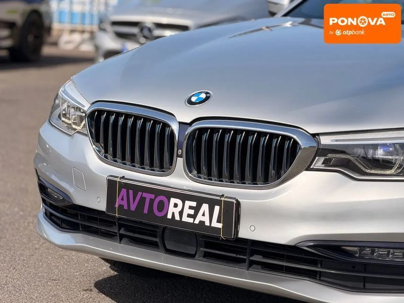 BMW 5 Series, 2018 г., Гибрид (HEV), 173 тыс. км, Седан, Серый, Кривой Рог AT-10428567 фото