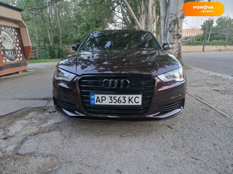 Audi A3, 2014, Бензин, 1.8 л., 198 тыс. км, Седан, Красный, Запорожье Cars-Pr-68976 фото