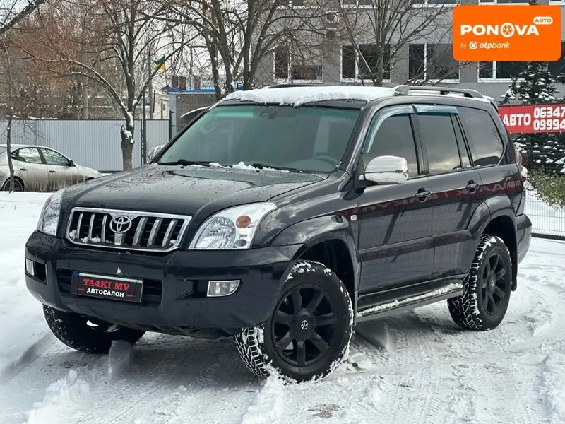 Toyota Land Cruiser Prado, 2005 г., Газ пропан-бутан / Бензин, 260 тыс. км, Внедорожник / Кроссовер, Чорный, Днепр (Днепропетровск) AT-10406762 фото