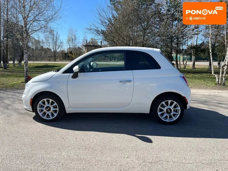 Fiat 500, 2017 г., Бензин, 190 тыс. км, Купе, Белый, Киев AT-10418340 фото