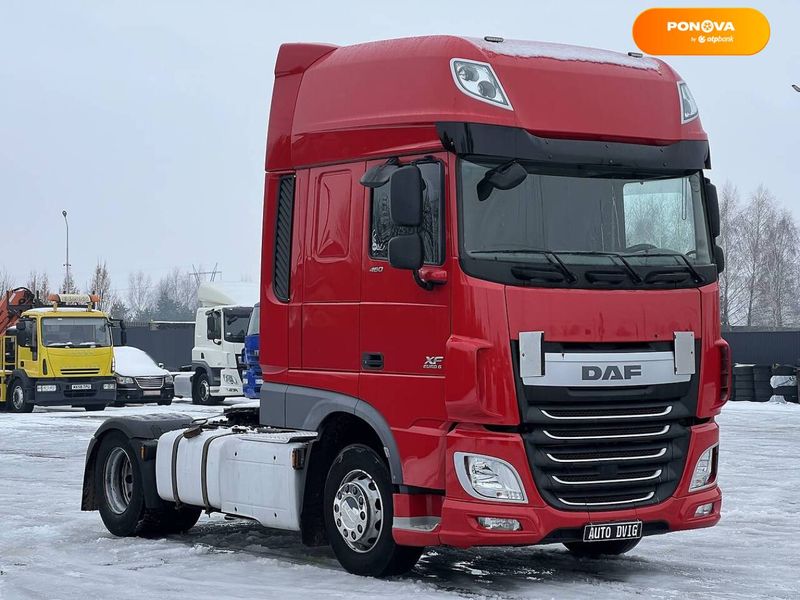 DAF XF, 2014, Дизель, 12.9 л., 949 тис. км, Тягач, Червоний, Луцьк 38066 фото